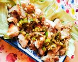 鶏もも肉【揚げない油淋鶏】🐔香味ねぎだれ！簡単♪作り方4写真