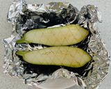 トースターで簡単！ナスのレモンホイル焼き作り方2写真