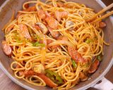 昭和の純喫茶ナポリタンがやけに旨い😋🍝作り方9写真