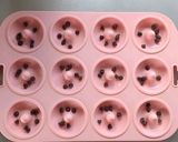米粉で作る☆チョコバナナ焼きドーナツ。作り方1写真