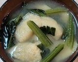 簡単★ほうれん草と油揚げのお味噌󠄀汁作り方5写真