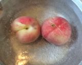 桃のコンポートと紅茶のジュレの二層ゼリー作り方3写真