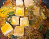 豆腐と小松菜のふんわりあんかけ丼作り方3写真