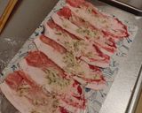 わさび漬け巻き巻き焼き作り方2写真