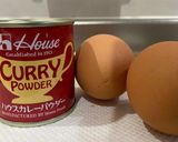 お弁当！カレー味の卵焼き作り方1写真