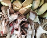 †茄子舞茸の和風炒め†納豆すりゴマ簡単†作り方2写真