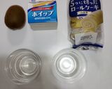 超簡単☆キウイ🥝グラスケーキ🎂作り方1写真