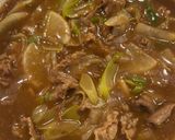 牛肉・大根・ネギの和風カレー作り方5写真