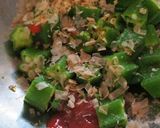 おくらの梅肉和え作り方3写真