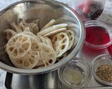 梅酢活用・れんこんのきんぴら作り方1写真