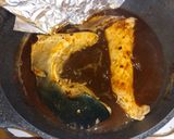 鰤あらの味噌煮作り方4写真
