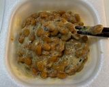 【超簡単朝食】卵黄納豆キムチ作り方1写真