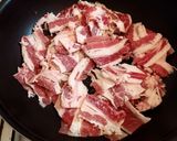 牛バラと野菜のオイスターソース炒め作り方3写真