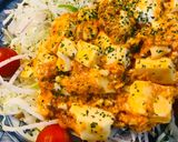 ミニ豆腐のチリソース風サラダソース作り方3写真