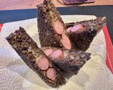 焼きソーセージチーズのせホットサンド作り方5写真