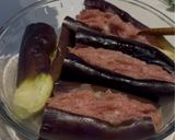 レンジで完成♩なすのひき肉はさみ煮作り方5写真