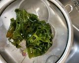 生ワカメの簡単サラダ作り方3写真