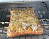 チーズ納豆マヨトースト作り方4写真