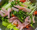 レタスとかいわれのサラダ作り方3写真