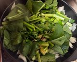 小松菜とひき肉炒め♡簡単！美味しい作り方4写真