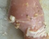 鶏胸肉で簡単ロール巻き😋作り方3写真
