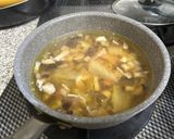 にんにくとセロリの洋風スープ作り方6写真