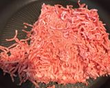 玉ねぎとえのきの甘辛すき焼きそぼろ丼作り方3写真