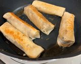 何でも残り物で春巻き作り方11写真