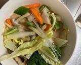 お一人様クリーミートマト味噌味豆腐野菜炒作り方16写真