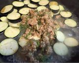 ナスとひき肉の山椒炒め煮作り方2写真