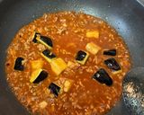 【簡単夕食】とろとろナスの麻婆茄子作り方6写真