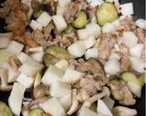 野菜たっぷり♪豚こま肉のトマト煮　作り方2写真