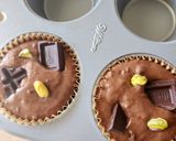 濃厚チョコ☆バナナマフィン☆バレンタイン作り方2写真