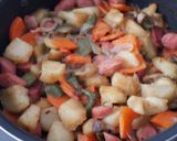不器用余り物野菜炒め作り方1写真