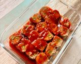ミートローフ風⭐︎野菜のロールハンバーグ作り方21写真