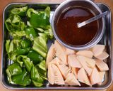 筍とピーマンのオイスター肉味噌炒め🤩作り方1写真