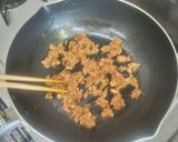 給食☆こまツナそぼろ丼作り方2写真