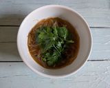 ささっと麻辣湯パクチー春雨スープ作り方5写真