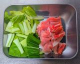 激辛チゲ風うどん作り方1写真