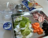 レンジで作る！簡単とろ～り中華丼作り方1写真