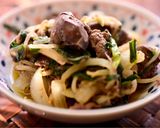 柔らか鶏レバニラ炒め作り方5写真