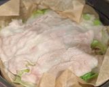 春雨入りの豚レタス蒸し作り方6写真