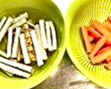 太切りごぼうの醤油麹きんぴら作り方1写真