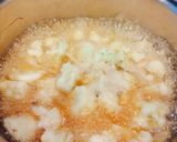 カリフラワーのポタージュカレー味作り方3写真