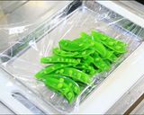 ＊スナップエンドウと新玉ねぎの卵サラダ作り方1写真