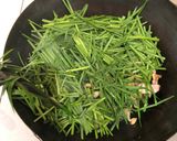 【お庭菜園レシピ】豚ニラ玉炒め作り方3写真