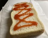 食パンバジルピッツァもどき作り方2写真