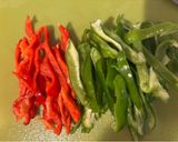 シャキシャキ！じゃがいもと豚肉の青椒肉絲風作り方3写真