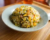 野沢菜チャーハン作り方6写真