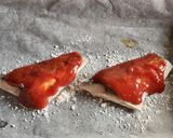 冷凍サバのトマトチーズ焼き♪解凍不要作り方2写真